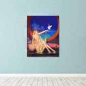 Betovering Arabisch Haseki Sultans Prinses 1925 Canvas Afdruk (Insitu (Houten vloer))