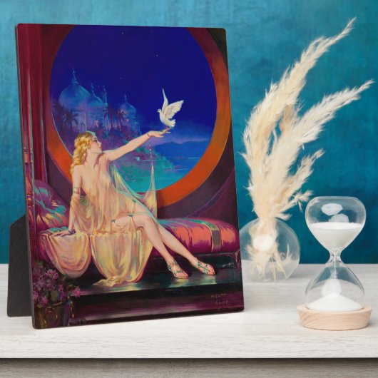 Betovering Arabisch Haseki Sultans Prinses 1925 Fotoplaat (Zijkant)