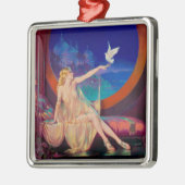 Betovering Arabisch Haseki Sultans Prinses 1925 Metalen Ornament (Links)