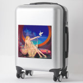 Betovering Arabisch Haseki Sultans Prinses 1925 Sticker (Koffer)