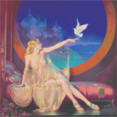 Betovering Arabisch Haseki Sultans Prinses 1925 Sticker (Voorkant)