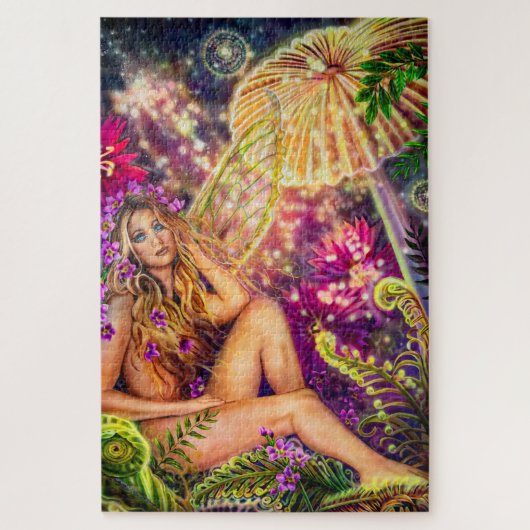 'Betovering' door Kunstenaar Lisa Iris Legpuzzel (Verticaal)