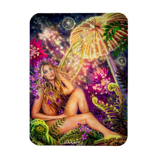 'Betovering' door Kunstenaar Lisa Iris Magneet (Verticaal)