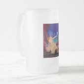 betovering van de Arabische Concubine Pinup Girl Matglas Bierpul (Voorkant links)