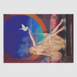 betovering van de Arabische Concubine Pinup Girl Tissuepapier