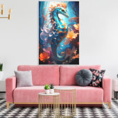 Betovering van de diepte canvas afdruk (Insitu (Woonkamer))