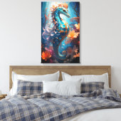 Betovering van de diepte canvas afdruk (Insitu (Slaapkamer))