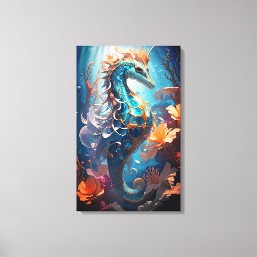 Betovering van de diepte canvas afdruk (Voorkant)