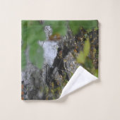 Betoveringen van de aarde bad handdoek (Wasdoekje)