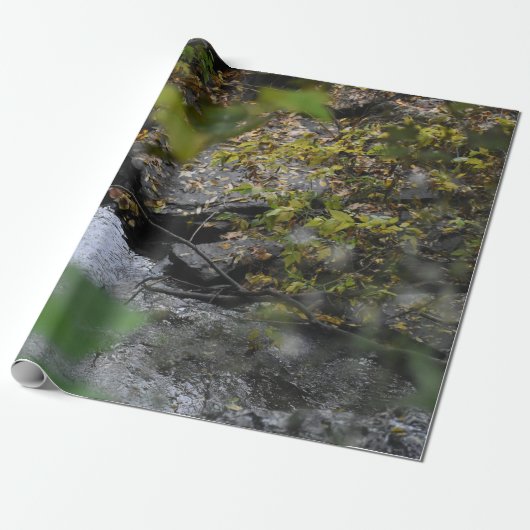 Betoveringen van de aarde cadeaupapier (Uitgerold)