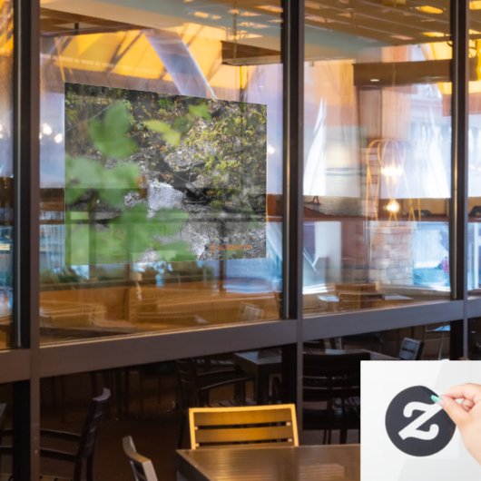 Betoveringen van de aarde raamsticker (Restaurant Raam)