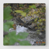 Betoveringen van de aarde vierkante klok (Voorkant)