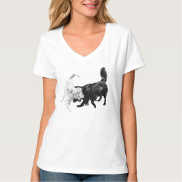Betrapt tijdens het spelen t-shirt