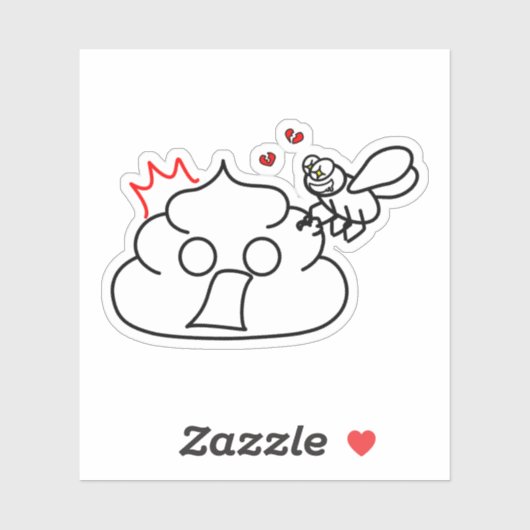 Betrayal - Brootsch the PooPoo Sticker (Vel)