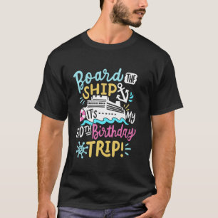 Betreed het schip Het is mijn 100ste verjaardagsre T-shirt