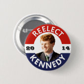 BETREFT JOE KENNEDY 2014 RONDE BUTTON 5,7 CM (Voorkant /achterkant)