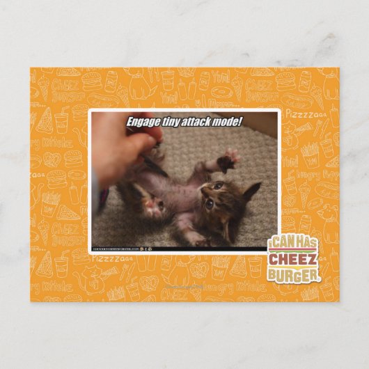 Betrek de kleine aanvalsmodus! briefkaart (Voorkant)