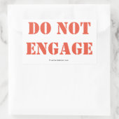 Betrek stickers niet (Tas)