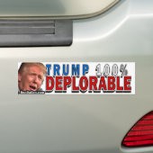 betreurenswaardig bumpersticker (Op auto)