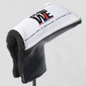 Betreurenswaardig wij Golfspelers Golfheadcover (3/4 voorkant)