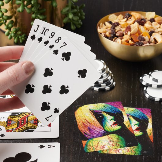 betreurt - Pop Art Portret Speelkaarten (Insitu)