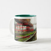 betreurt tweekleurige koffiemok (Voorkant links)