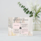 Betrokken! Aankondigingskaart (Staand voorkant)