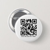 Betrokken Button QR-code (Voorkant /achterkant)