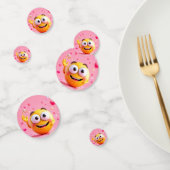 Betrokken Emoji Confetti (Groep)