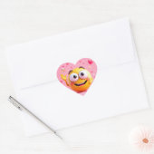 Betrokken Emoji Hart Sticker (Envelop)