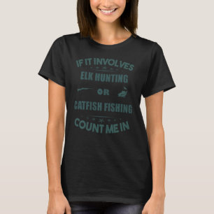 Betrokken is de jacht op zeebaars en de Geviste ka T-shirt