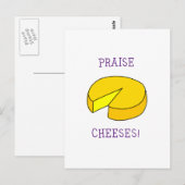 Betrokken kazen briefkaart (Voorkant / Achterkant)