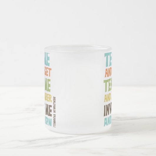 Betrokken me Inspirerend prijsopgave Matglas Koffiemok (Center)