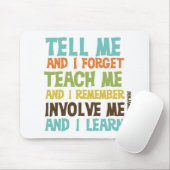 Betrokken me Inspirerend prijsopgave Muismat (Met muis)