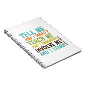 Betrokken me Inspirerend prijsopgave Notitieboek (Rechterzijde)