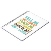 Betrokken me Inspirerend prijsopgave Notitieboek (Linkerzijde)