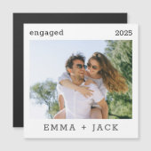 Betrokken moderne minimalistische foto (Voorkant / Achterkant)