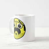 Betrokken Mok van papa Face Coffee (Voorkant links)