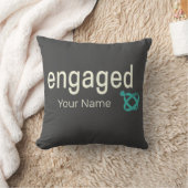 Betrokken ringen koppels vrijgezellenfeest of brui kussen (Deken)