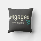 Betrokken ringen koppels vrijgezellenfeest of brui kussen (Achterkant)