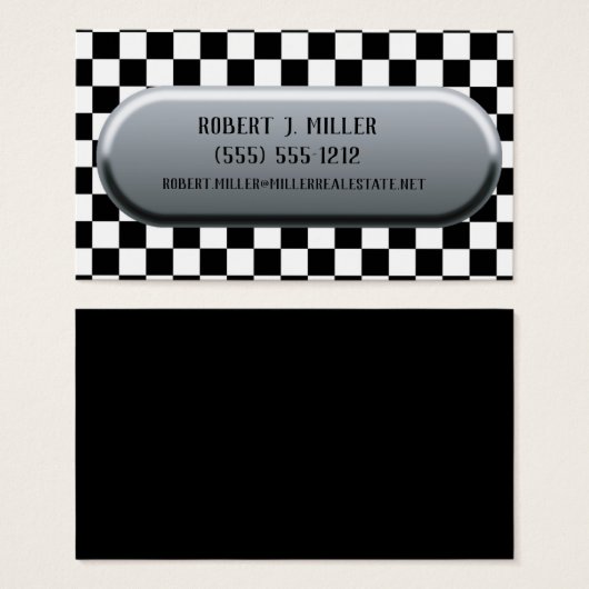 Betrokken Vlag visitekaartjes (Voorkant /achterkant)