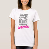 Betrokken vrouwen T-Shirt (Voorkant)