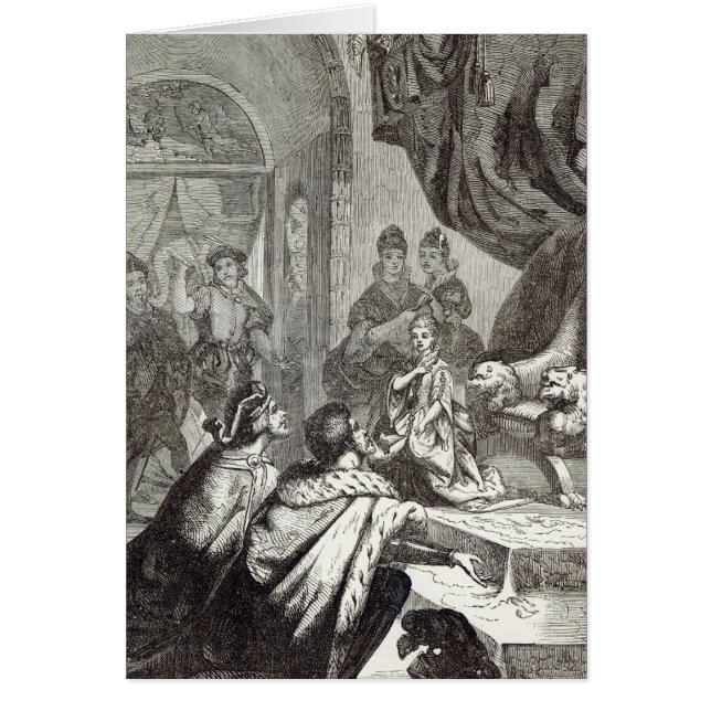 Betrothal van de Franse prinses aan Richard II (Voorkant)