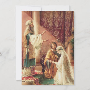 Betrothal Wedding katholieke Mary en Joseph