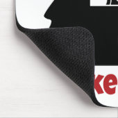 Betrouwbaar, door de mond gecontroleerd, ik ben ge muismat (Hoek)