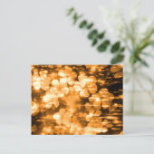 Betrouwbaar Sinaasappel Bright Floral maken Briefkaart (Staand voorkant)