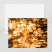 Betrouwbaar Sinaasappel Bright Floral maken Briefkaart (Voorkant / Achterkant)