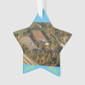 Betrouwbaar station in 70e Jubileum Star-versierin Ornament (voorkant)