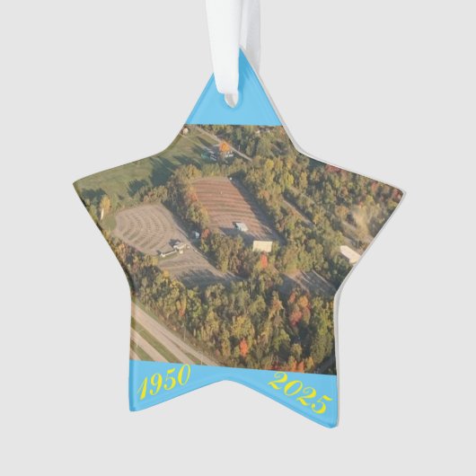 Betrouwbaar station in 70e Jubileum Star-versierin Ornament (voorkant)