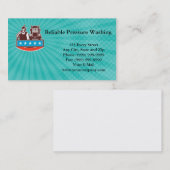 Betrouwbaar Visitekaartje voor het wassen van de d (Voorkant / Achterkant)